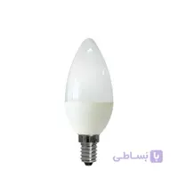 لامپ شمعی 8w کندل آفتابی پارمیس ا led lamp bulb 8W parmis