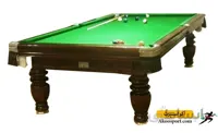 میز بیلیارد 8 فوت چهارپایه خراطی High glass