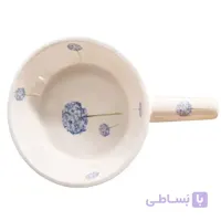 تابه پذیرایی سرامیکی تک نفره طرح قاصدک مدل 0631