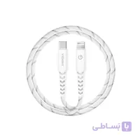 کابل USB-C به لایتنینگ انرژیا سری NYLOFLEX با استاندارد C94