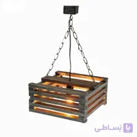 چراغ اویز چوبی M60