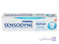 خمیر دندان سنسوداین سری repair and protect مدل extra fresh حجم 75 میلی لیتر