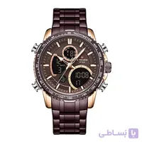 ساعت نیوی فورس مردانه قهوه ای مدل 9182 Naviforce
