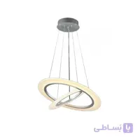 لوسترسقفی مدرن رینگی ماد 2 طبقه 30 در 50
