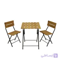میز و صندلی تاشو سفری دسیچو مدل ترموود کد 2025 مجموعه 3 عددی