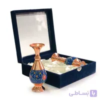 ست گلدان مس و پرداز 16 سانتی