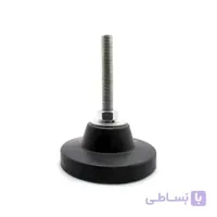 پایه گرد آهنی لرزه گیر قطر 125 میلی‌متر m16 کد 107001