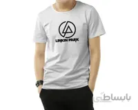 تیشرت سفید طرح Linkin park