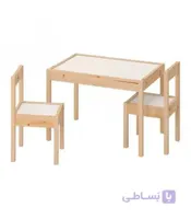 ست میز تحریر کودک ایکیا مدل LÄTT