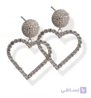 گوشواره مدل قلب کد rew0051