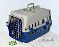 باکس حمل سگ و گربه رنگ خاکی ارتشی مدل B3 کد ۷۹