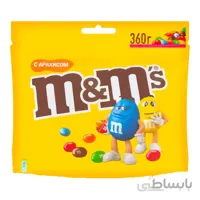شکلات دراژه بادام زمینی ام اند امز m&m’s بسته 360 گرمی