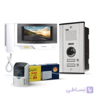پکیج کامل آیفون تصویری مانیتور 7 اینچ مدل 3070 و پنل ثمین تابا الکترونیک