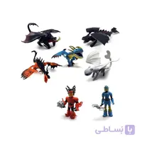 مجموعه فیگور ۸ عددی How To Train Your Dragon