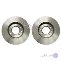 دیسک ترمز چرخ عقب دنا-پارس elx و tu5 -سمند سورن اصل فرانسه در بسته 2 عددی