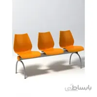 صندلي نيمكتي فلورا مدل سه نفره