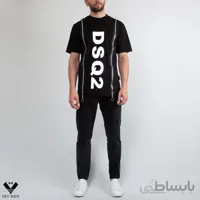 تیشرت یقه گرد بغل زیپ tg221 D2