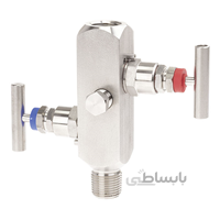 منی فولد 2 شیر ترانسمیتری روزمونت 1/2 اینچ 6000PSI مدل C306