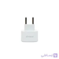 مبدل دو شاخه برق Sibraton مدل SW2120-سفید