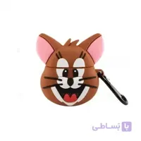 کاور محافظ سیلیکونی ایرپاد طرح جری Jerry Silicone Case Apple Airpods