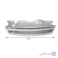 جلو پنجره پژو پارس توری فلزی سفید