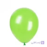 بادکنک سبز کم رنگ سایز 12 اینچ
