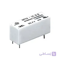 رله کتابی پایه معکوس 1 کنتاکت 5 ولت 10 آمپر NT74