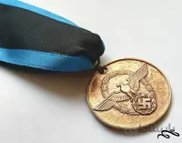 مدال پاداش ۸ سال خدمت در سازمان پلیس آلمان نازی