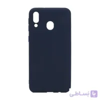 قاب TPU سرمه ای-Samsung M20