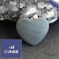 گردنبند یشم اصل مدل قلب کد G_1655