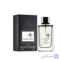 عطر ادکلن مردانه کرید اونتوس فراگرنس ورد مدل اونتوس نویر (Fragrance World Aventos Noir) ا Fragrance World Aventos Noir for men