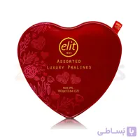 شکلات کادویی الیت جعبه فلزی طرح قلب