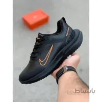 نایک ایرزوم ومرو 15 رویه چرم اصلی مشکی/نارنجی NIKE AIR ZOOM VOMERO 15
