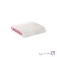 ظرف فریزری چهارخانه بزرگ لیمون کد 228