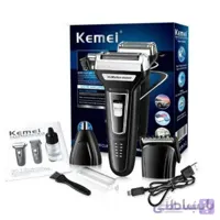 ماشین اصلاح سه کاره کیمی مدل KEMEI KM-6558 ا KEMEI KM-6558