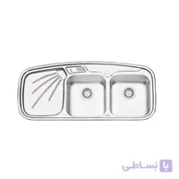 سینک نیمه فانتزی ایلیا استیل 4013