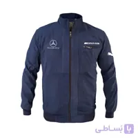 کاپشن بهاری سرمه ای بنز amg