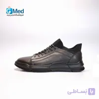 کفش چرم مردانه پاتکان طب مدل Wilson – رنگ قهوه ای
