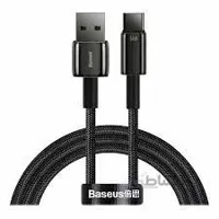 کابل Type C فست شارژ بیسوس Baseus Tungsten Gold CATWJ-B01 طول 1 متر
