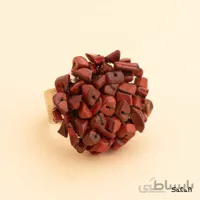 انگشتر سنگی لاله