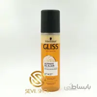 اسپری دو فاز گلیس موهای بیش از حد آسیب دیده و حساس