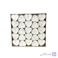 شمع وارمر برند رویا مدل قلبی بسته 50 عددی
