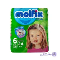 پوشک مولفیکس سایز 6