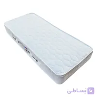 تشک فنری نوجوان مدل اطلس سایز 180 80 به همراه محافظ تشک ضداب