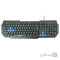 کیبورد و ماوس سیم دار برند هویت مدل KEYBOARD MOUSE HAVIT KB 254