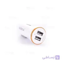 شارژر فندکی هیسکا مدل KL-C24 + همراه با کابل میکرو یو اس بی