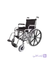 ویلچر ارتوپدی استیل تاشو ۹۰۱ (MB)