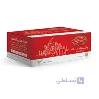 چاي كيسه اي خارجي قرمز 50 عددي دو لایه گلستان