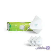 ماسک سه بعدی ۵ لایه رسپی نانو ۲۵ عددی