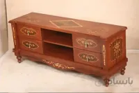میز تلویزیون چوبی مدل کاسپین کد ۱۰۱۷۵۲